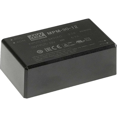 MEAN WELL MPM-90-15 sieťový zdroj AC/DC do DPS 15 V/DC 85.05 W