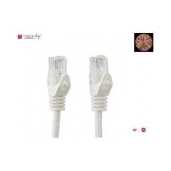 Image 1 of TECHLY ICOC U6-6U-015-WHT мрежов кабел Бяла 1, 5 м Cat6 U/UTP (UTP) (029525)