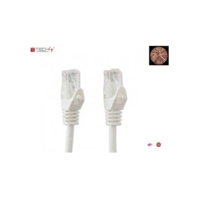 TECHLY ICOC U6-6U-015-WHT мрежов кабел Бяла 1, 5 м Cat6 U/UTP (UTP) (029525)