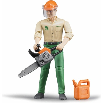 Forstarbeiter mit Zubehör Spielfigur