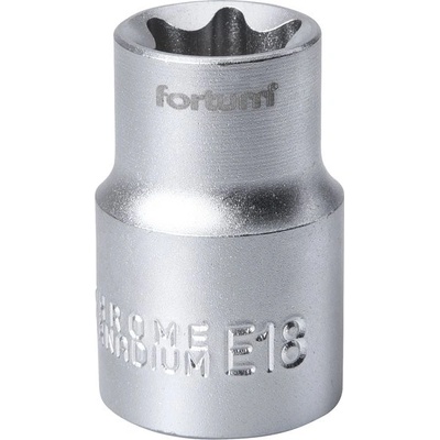 Hlavica nástrčná 1/2" E18 TORX FORTUM 4700703