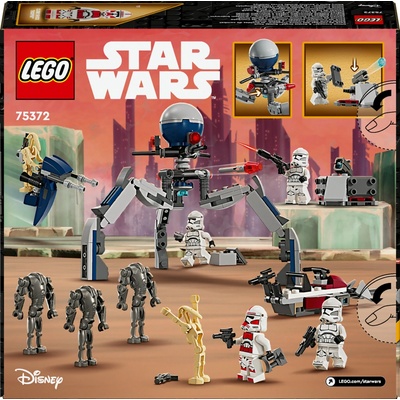 LEGO® Star Wars™ 75372 Bojový balíček Klonového vojaka a Bojového droida