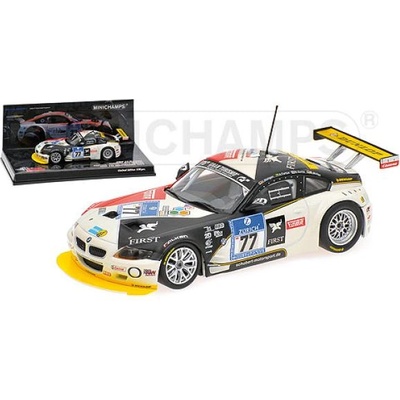 MINICHAMPS 1: 43 bmw z4-m НЮРБУРГРИНГ 2009 МЮЛЕР/ФАРФУС/ХУРТГЕ