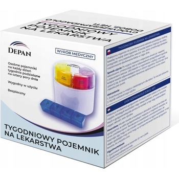 Depan Cube Týždenný dávkovač liekov (inov.2022) 1x1 ks