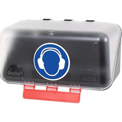 Minibox für ochranu sluchu, transparentní