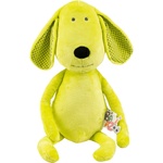 Balibazoo Мека играчка за гушкане Bali Bazoo - Dog, 58 cm, зелена (111060) - baby