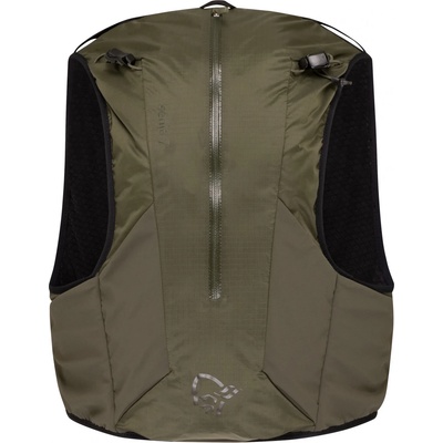 Norrøna Раница за трейл бягане Norrøna Senja Econyl70 Pack 7 Trail running backpack - Olive Night - размер S/M (502-7379-0111)