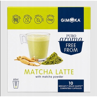 Gimoka Dolce Gusto Ginseng Matcha Latte 10 kapsúl