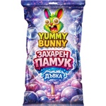 Yummy Bunny Захарен памук с вкус на дъвка 60г