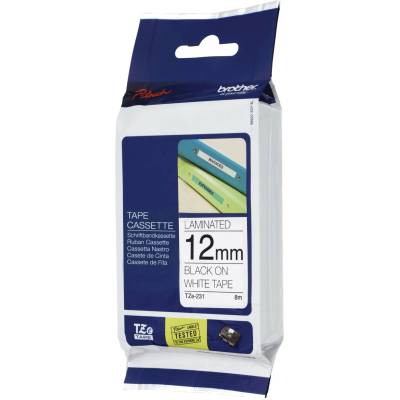 Brother Ламинирана лента Brother TZe-231, 12mm, 8m (TZE231)