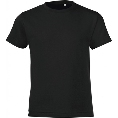 Sols dětské triko Regent fit kids 01183309 Deep black
