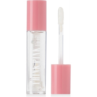 Dermacol Think Pink Lip Oil vyživujúci olej na pery s ultra leskom transparentná 4 ml