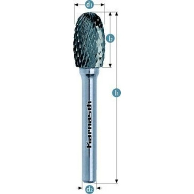 Karnasch Professional Tools Oválná technická fréza nepovlakovaná - VSA-00472