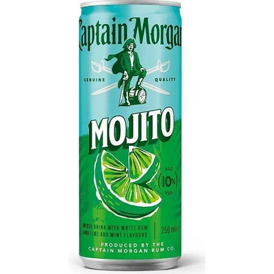Captain Morgan Mojito 5% 0,25 l (plech)