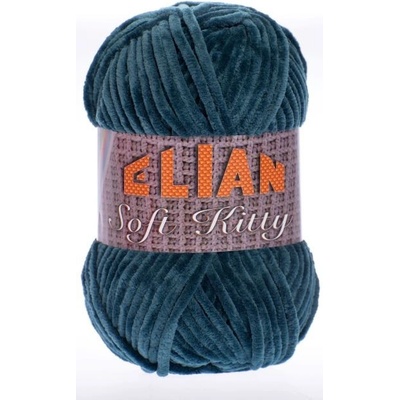 VSV Pletací příze Elian Soft Kitty 97446 - modrá