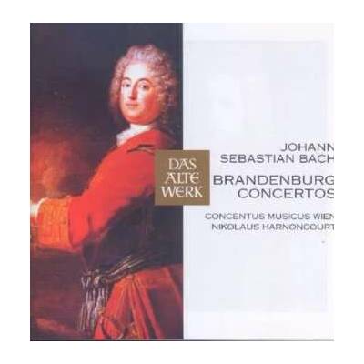 2 Johann Sebastian Bach - Brandenburg Concertos 1-6 CD – Hledejceny.cz