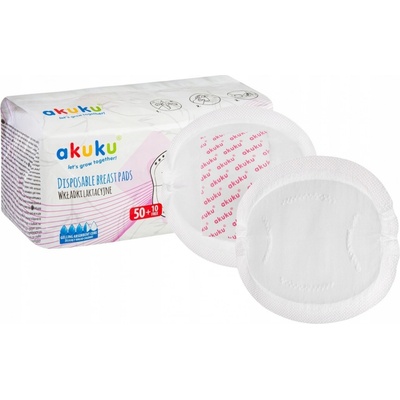 Akuku Prsní vložky Daily 60ks