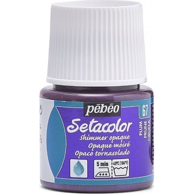 Pébéo Setacolor Боя за плат 67 Plum 45 ml 1 бр (69.3067)