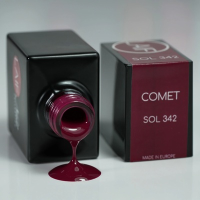Laif Gel lak červený SOL 342 Comet 10 ml