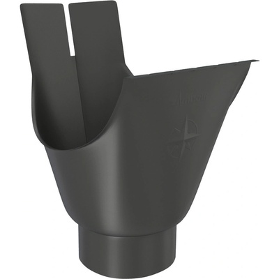 Dekrain Robust Kotlík oválný 250/80 RAL 9005 černý