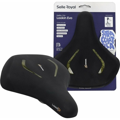 Selle Royal Lookin Evo Relaxed 90 stupňů. gel + elastomery unisex