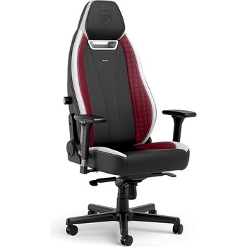 noblechairs LEGEND, černá/bílá/červená NBL-LGD-GER-BWR