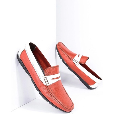 Grand Polo Club Gpc polo Мъжки кожени обувки - Червени 795965702 (265254_Червен)