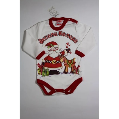 БЕЙБ ФЕШЪН ЕООД Боди " Весела Коледа" 2, 80