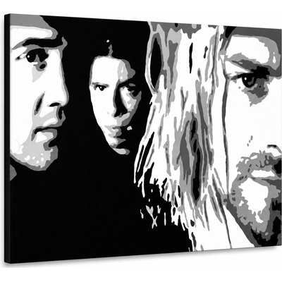 Ručne maľovaný POP Art obraz Nirvana - 80x60 cm