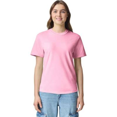 Unisex silnější tričko Comfort Colors květinová růžová
