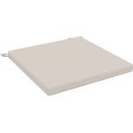vidaXL Възглавници за седалки SOEST 100% полиестер Бяло 70 x 70 x 5 см (944823)