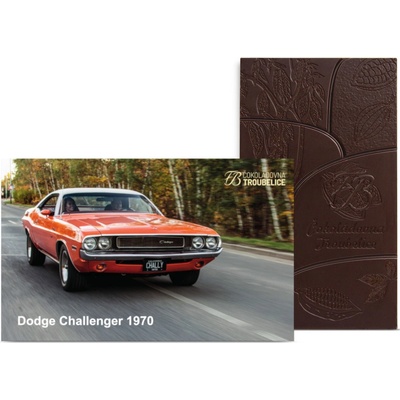 Čokoládovna Troubelice "Dodge Challenger", hořká 75% 45 g