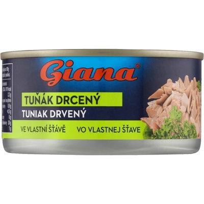 Giana Tuňák drcený ve vlastní šťávě 6 x 170 g
