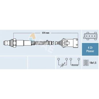 Lambda sonda FAE 77240