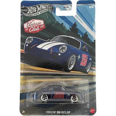 Mattel Hot Wheels Silver Series Vintage Club 1968 Porsche 356 Outlaw