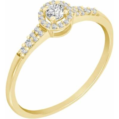 Eppi Halo prsteň s diamantmi Hetr R36554