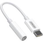 JOYROOM Адаптер Joyroom SH-C1, 3.5mm mini jack към USB-C, бял (SH-C1)