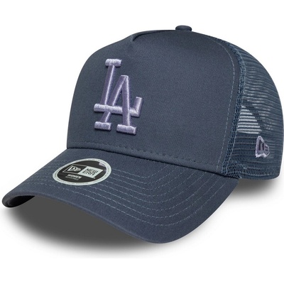New Era MLB League Essential 9FORTY Trucker LA Dodgers Muted Indigo / Lavende