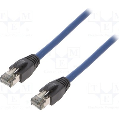 Logilink CQ8076S Patch, RJ45 vidlice,z obou stran, S/FTP, Cat 8.1, lanko, Cu