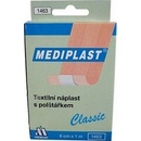 Mediplast Classic textilní náplast s polštářkem 6 cm x 1 m