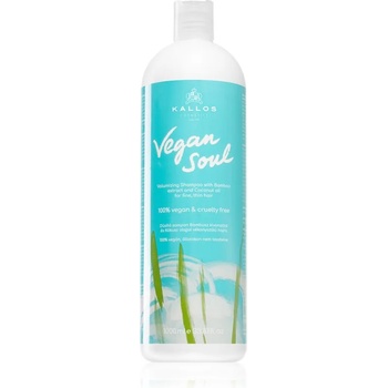 Image 1 of Kallos Vegan Soul Volumizing шампоан за обем за тънка и изтощена коса 1000ml