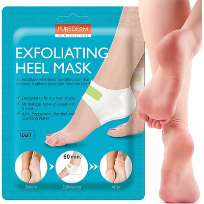 Purederm Exfoliační maska na paty 1 pár