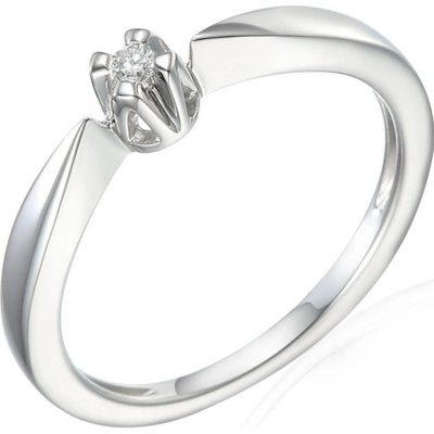 Gems diamantový prsten Libby bílé zlato s briliantem prům. 16. 585 38 1 2153.1B00.0.51.HSI.000