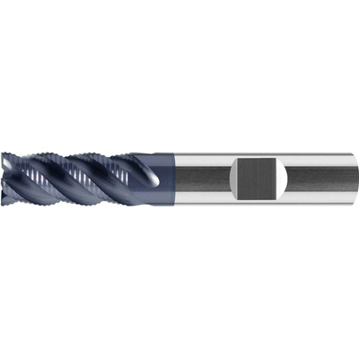 FORMAT Hrubovací fréza vhm 4mm z3 tialn hb typ hr werksnorm format