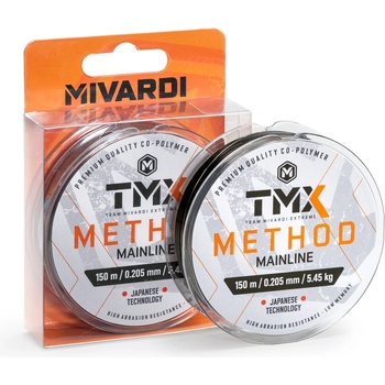 Mivardi TMX Method Mainline 150 m 0,185 mm 4,85 kg