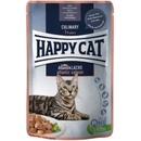 Happy Cat MEAT IN SAUCE Culinary Atlantik Lachs Losos 85 g