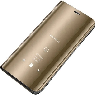 Púzdro Beweare Clear View Samsung Galaxy S9 - zlaté