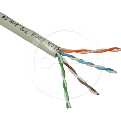 Solarix SXKL-5E-UTP-PVC-GY, Kabel licna, CAT5e, UTP, 305m, šedý