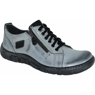 Kacper pánská vycházková obuv 1-1287 šedá – Zboží Dáma