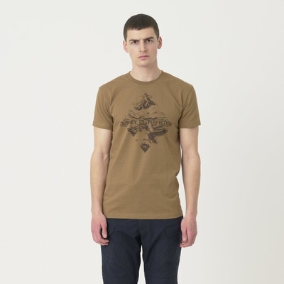 Helikon-Tex tričko Helikon T-Shirt Mountain Stream brown